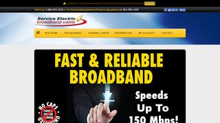 
                            4. Service Electric Broadband Cable - Service Electric Bill Pay Portal