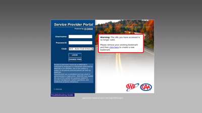 Service Provider Portal - AAA