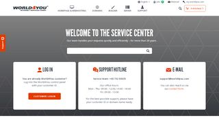 
                            7. Service & support | Overview - World4You - World4you Portal