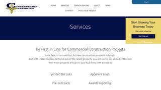 
                            5. Services - Construction Reporter - Construction Reporter Member Portal