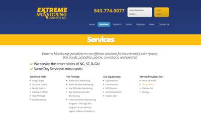 Services  Extreme Monitoring