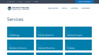 
                            4. Services | Northern Nevada Medical Group - Northern Nevada Medical Group Patient Portal