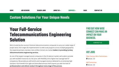 Services - Wise Connect, Inc.