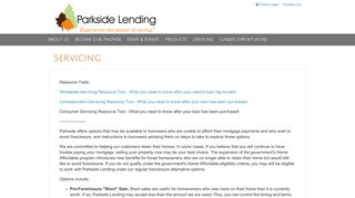 
                            4. Servicing - Parkside Lending LLC - Parkside Lending Loan Administration Login