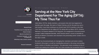 
                            8. Serving at the New York City Department For The Aging ... - Simple Servings Dfta Login