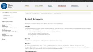 
                            2. Servizio Pagina personale studenti - UniUrb - Uniurb Portal