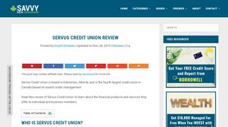 
                            7. Servus Credit Union Review – savvynewCanadians - Servus Credit Union Mastercard Portal