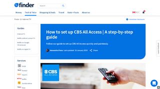 
Set up CBS All Access: A step-by-step guide | finder Canada
