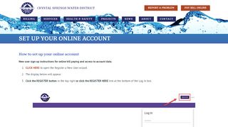 
                            9. Set Up Your Online Account | Crystal Springs Water District - Crystal Springs Account Portal