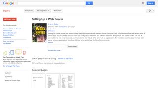 
                            5. Setting Up a Web Server - Demon Internet Portal
