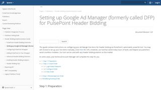 
                            9. Setting up Google Ad Manager (formerly called DFP) for ... - Contextweb Portal
