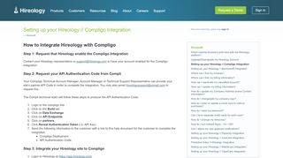 
                            13. Setting up your Hireology // Compligo Integration – Customer ... - Compli Employee Portal