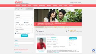 
                            8. Shaadi - No.1 Site for Indian Matrimony | Find your Life ... - Matrimony Life Partner Portal