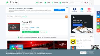 
                            8. Shack TV for Android - APK Download - APKPure.com - Shack Tv Portal