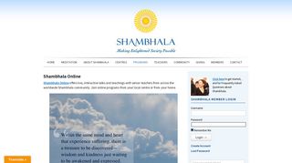 
                            8. Shambhala Online - Shambhala - Shambhala.org - Shambhala Online Portal