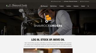
                            3. ShamrockORDERS - Shamrock Foods - Shamrock Food Order Portal