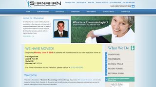 
                            4. Shanahan Rheumatology and Immunotherapy - Shanahan Rheumatology Patient Portal