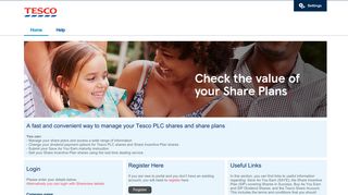 
                            1. Share Portal. - ESP Portal Login area description text - Tesco Save As You Earn Portal