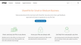 
                            8. ShareFile - File Sharing for Small and Medium Business - Citrix - Sharefile Sign In