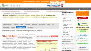 
                            7. Sharekhan Trading Software Review, Download and Demo - Sharekhan Trade Tiger Portal Software