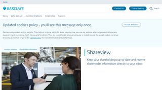 
                            8. Shareview | Barclays - Shareview Portfolio Portal