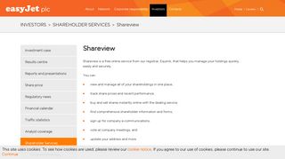 
                            4. Shareview – easyJet plc - Easyjet Shares 4 Me Login