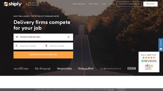 
                            2. Shiply: The Transport Marketplace - Get Delivery Quotes - Shiply Portal