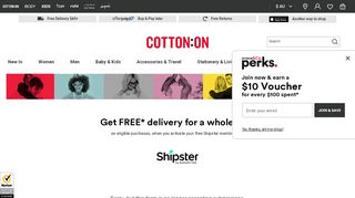 
                            6. Shipster Offer - Cotton On - Shipster Portal