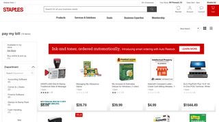 
                            7. Shop pay+my+bill by Options, Prices & Ratings at Staples - Www Staples Accountonline Com Portal