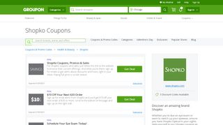 
                            3. Shopko Coupons, Promo Codes & Deals 2019 - Groupon - Shopko Email Sign Up