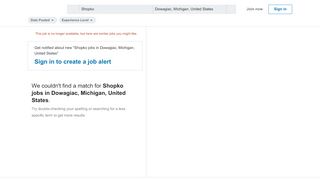 
Shopko hiring Salesfloor Teammate in Dowagiac, MI, US ...
