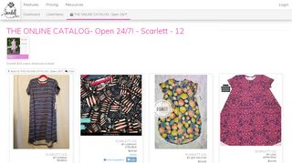 
                            3. ShopTheRoe | The LuLaRoe ONLINE Catalog - Scarlett 12 - Shoptheroe Portal