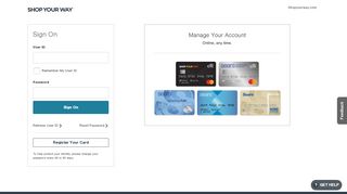 
                            2. ShopYourWay Credit Card: Log In or Apply - Citibank - Searscard Payment Portal