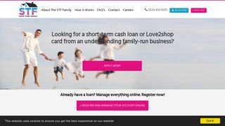 
Short Term Finance: Short Term Loans & Love2Shop cards  
