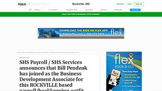SHS Payroll / SHS Services announces that Bill Pendzuk has ... - Shs Payroll Portal