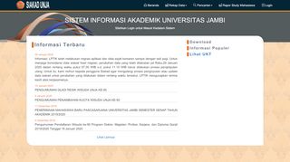 
                            1. Siakad Universitas Jambi - Portal Unja