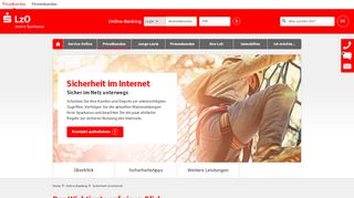 
                            4. Sicherheit im Internet | Landessparkasse zu Oldenburg - LzO - Banking Lzo Portal