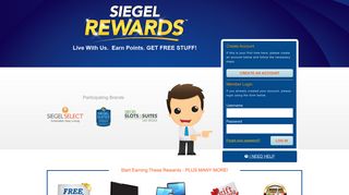 
                            6. Siegel Rewards: Welcome - Siegel Suites Wifi Portal