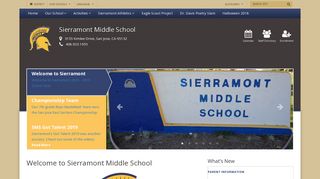 
                            2. Sierramont Middle School - Home - Sierramont Middle School Infinite Campus Portal