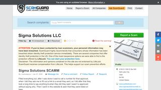 
                            8. Sigma Solutions LLC >> 10 complaints & reviews ... - Sigma Solutions Loans Portal
