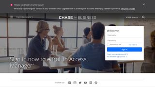 
                            3. Sign in - Access Manager | Business Banking | Chase.com - Chase Ink Sign Up