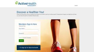 
                            8. Sign In | ActiveHealth Management - Healthy Hoos Patient Portal
