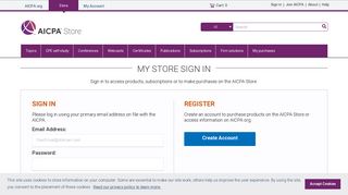 
                            1. Sign in - AICPA Store - Cpe Express Portal