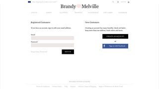 
                            3. Sign In - Brandy Melville - Brandy Melville Sign Up
