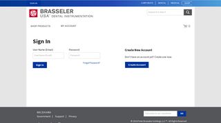 
                            2. Sign In - Brasseler USA - Brasseler Portal