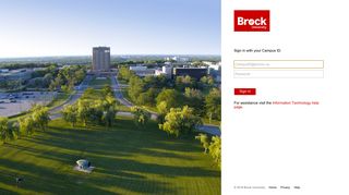 
Sign In - Brock University  
