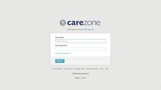 
                            7. Sign In | CareZone - Carezone Portal