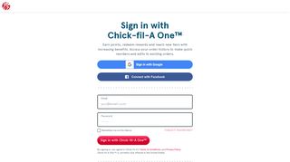
                            2. Sign In - Chick-fil-A - Chick Fil A Portal Remote