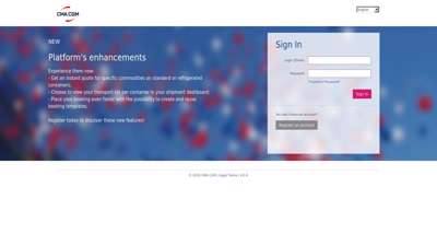 
                            2. Sign In - cma-cgm.com