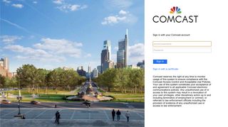 
                            6. Sign In - Comcast Net Xfinity Connect Portal In